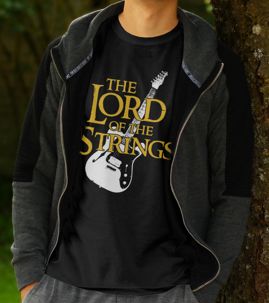 The Lord Of The Strings Electric Guitar T-Shirt