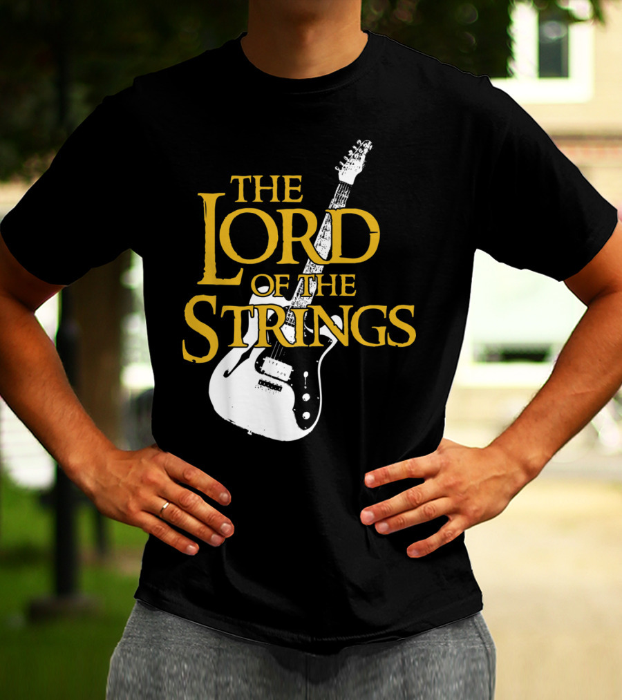 The Lord Of The Strings Electric Guitar T-Shirt