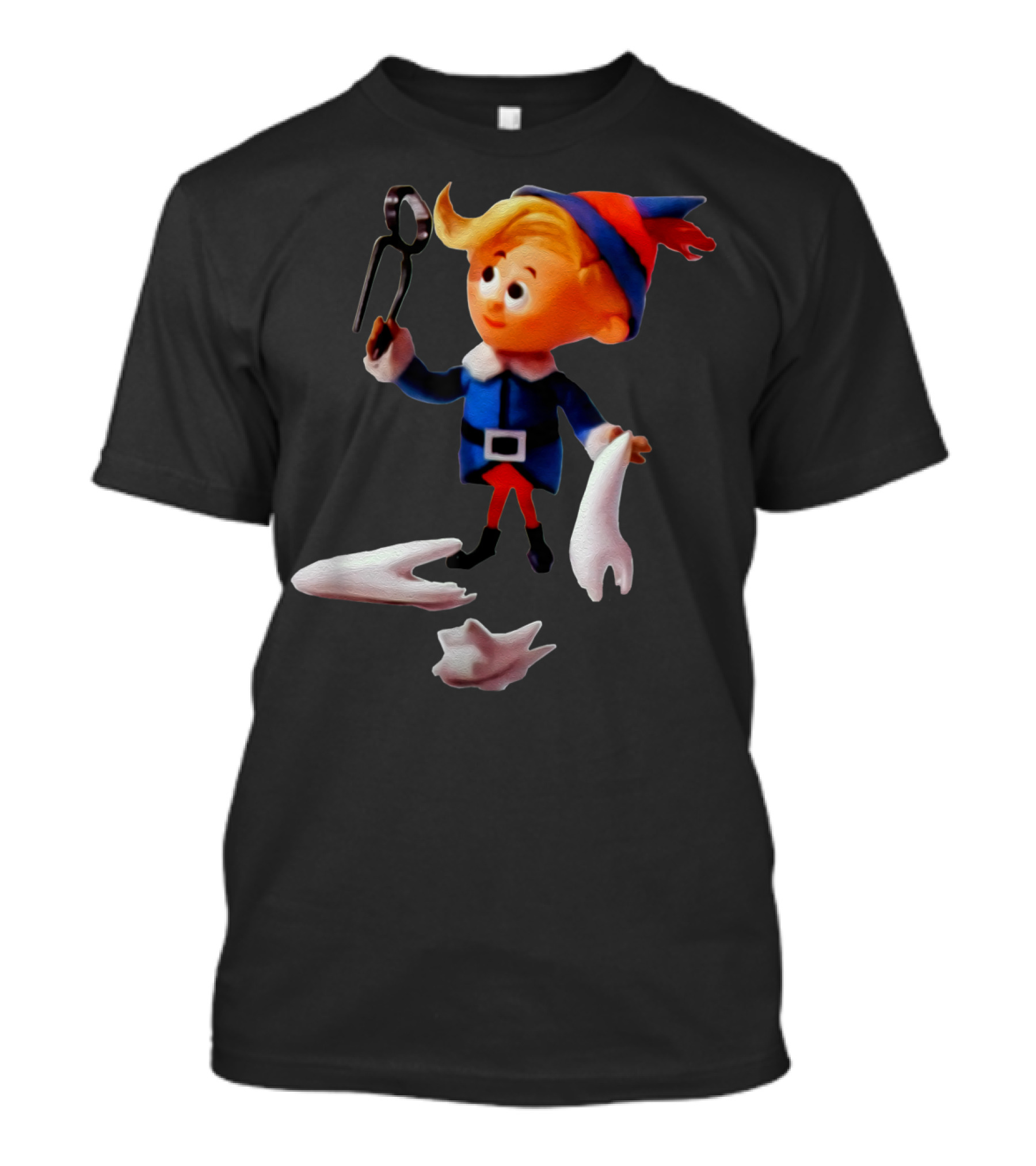 Vintage Christmas Special Dentist Elf From Rudolph The Red-Nosed Reindeer T-Shirt