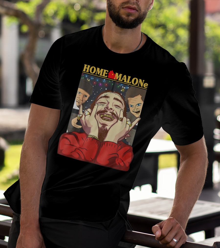 HOME MALONe Vintagehomemalone Christmas Winter T-Shirt