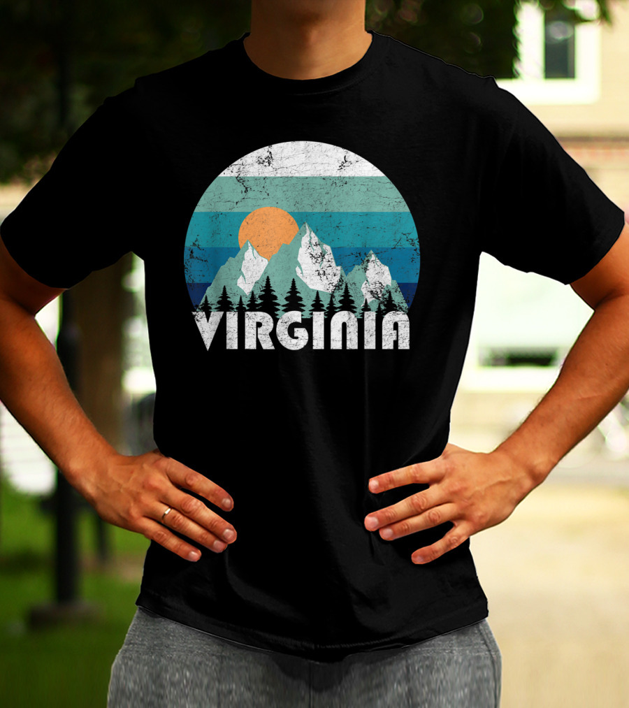 Virginia Mountains Sunset T-Shirt