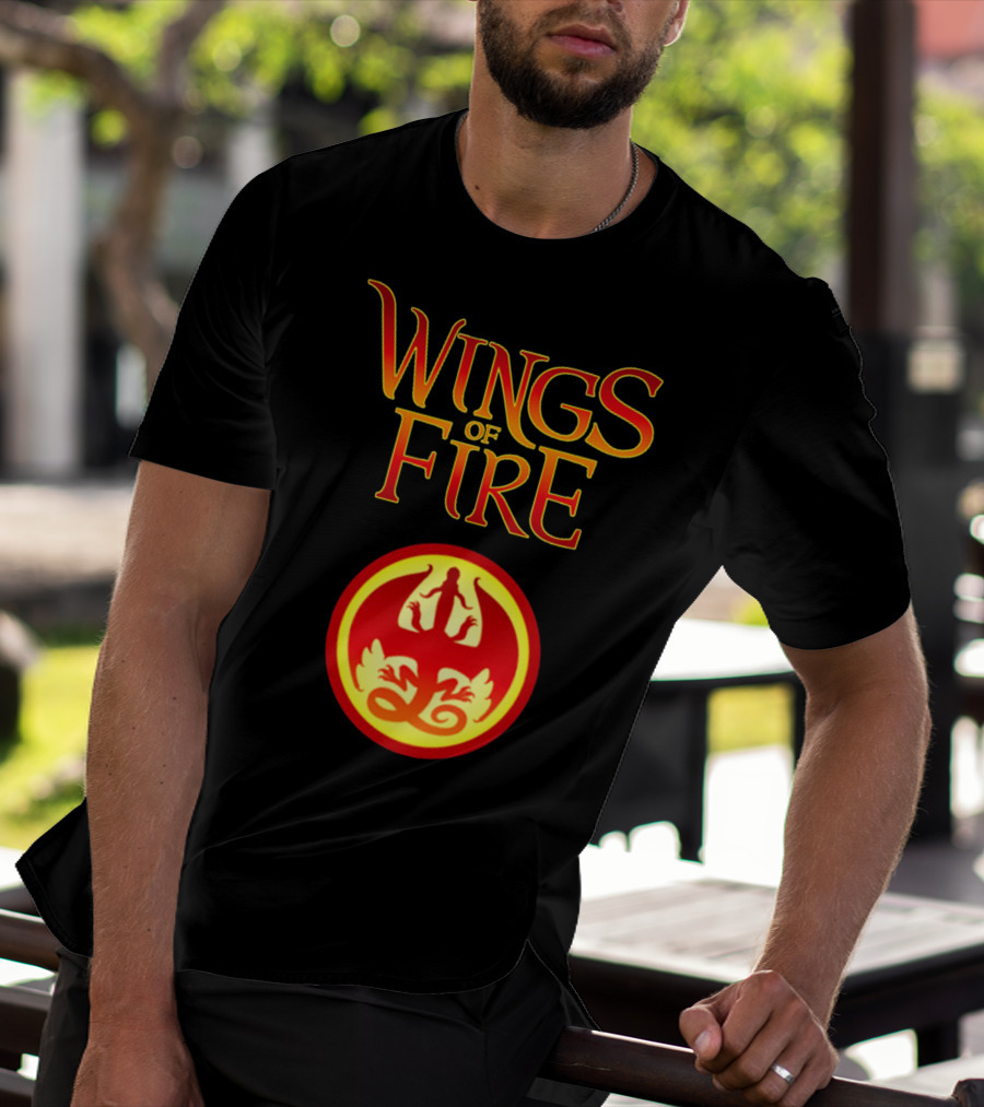 Wings Of Fire Dragon Emblem Fantasy Series T-Shirt