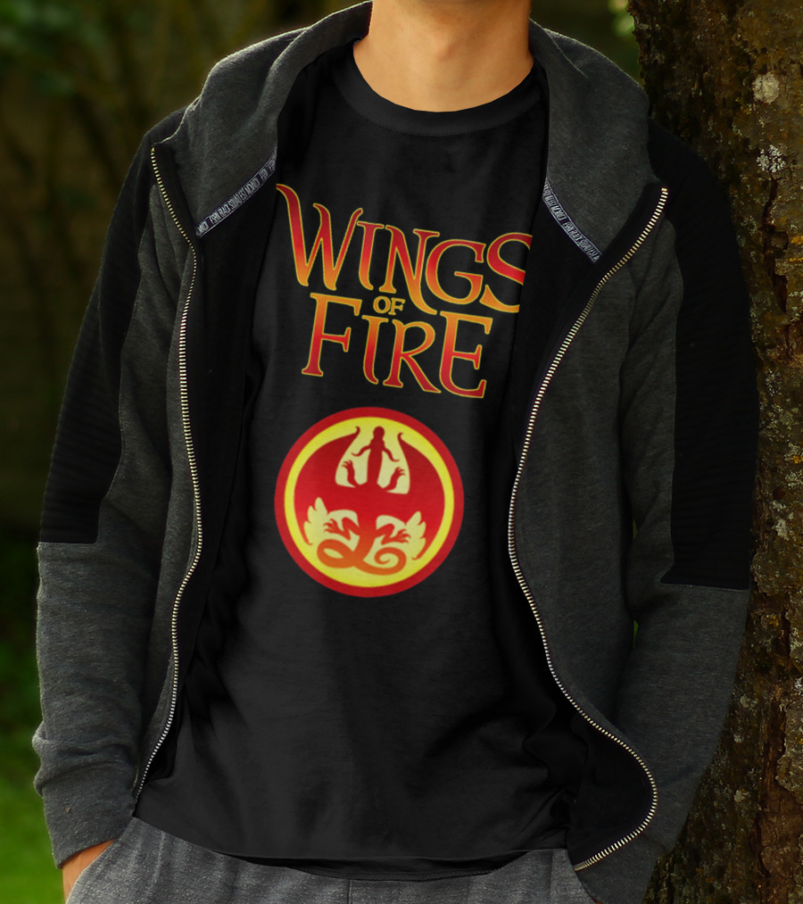 Wings Of Fire Dragon Emblem Fantasy Series T-Shirt