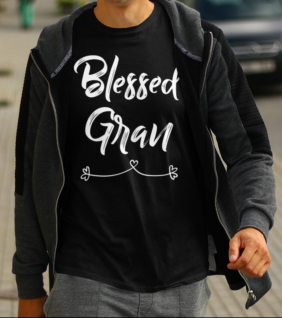 Blessed Gran Hearts T-Shirt
