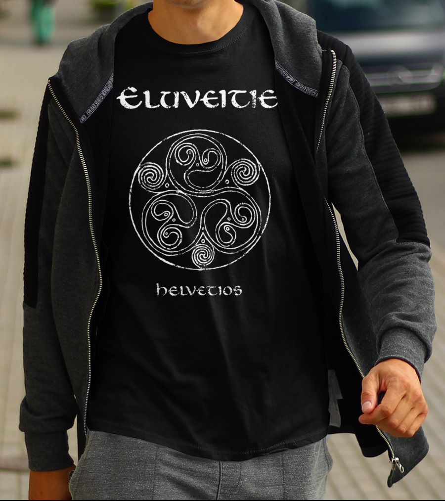 Eluveitie Helvetios Celtic Spiral T-Shirt