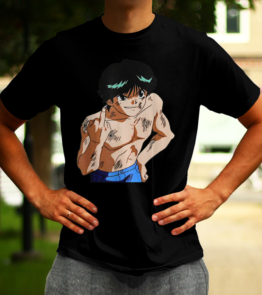Yusuke Urameshi From Yuyu Hakusho Anime Classics T-Shirt