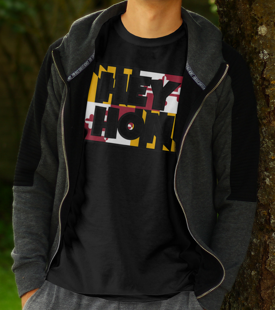 Hey Hon Baltimore Maryland Flag A9 T-Shirt