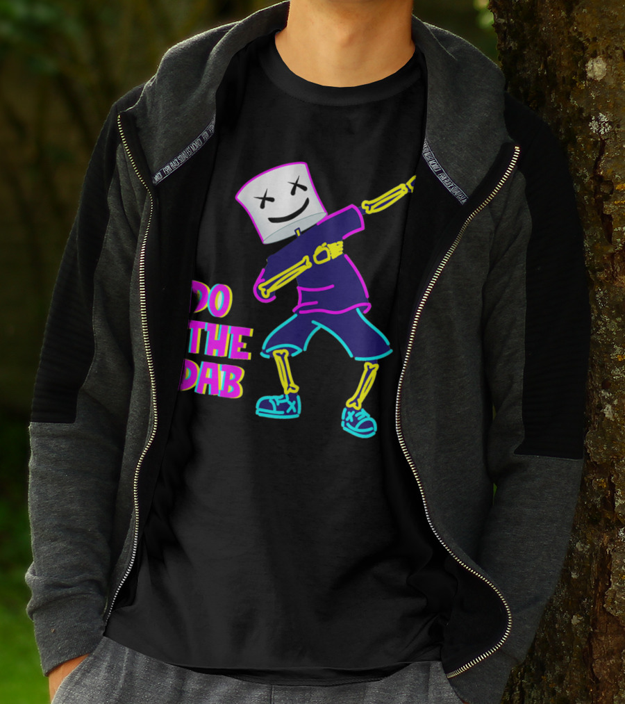 Do The Dab With Goofy Marshmallow Dancing DJ T-Shirt