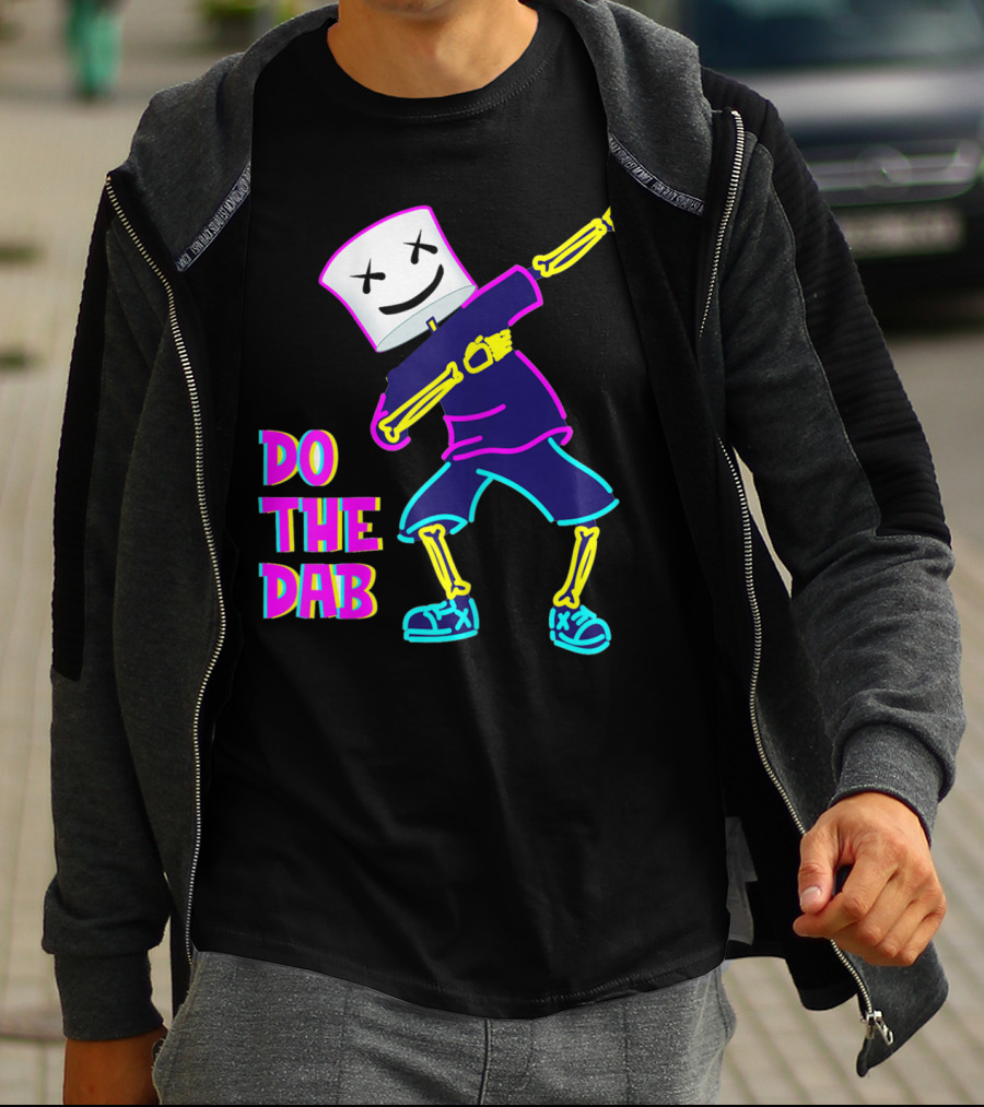 Do The Dab With Goofy Marshmallow Dancing DJ T-Shirt