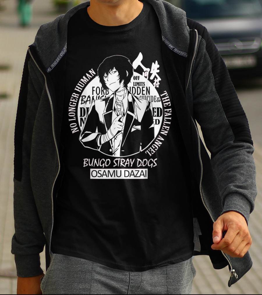 Bungo Stray Dogs Osamu Dazai No Longer Human The Fallen Angel T-Shirt