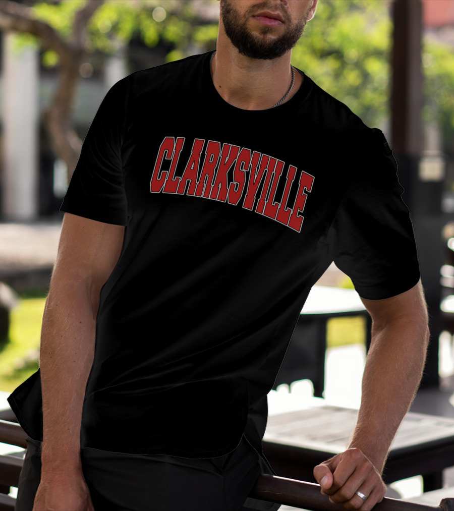 Clarksville Arkansas Varsity Style USA T-Shirt