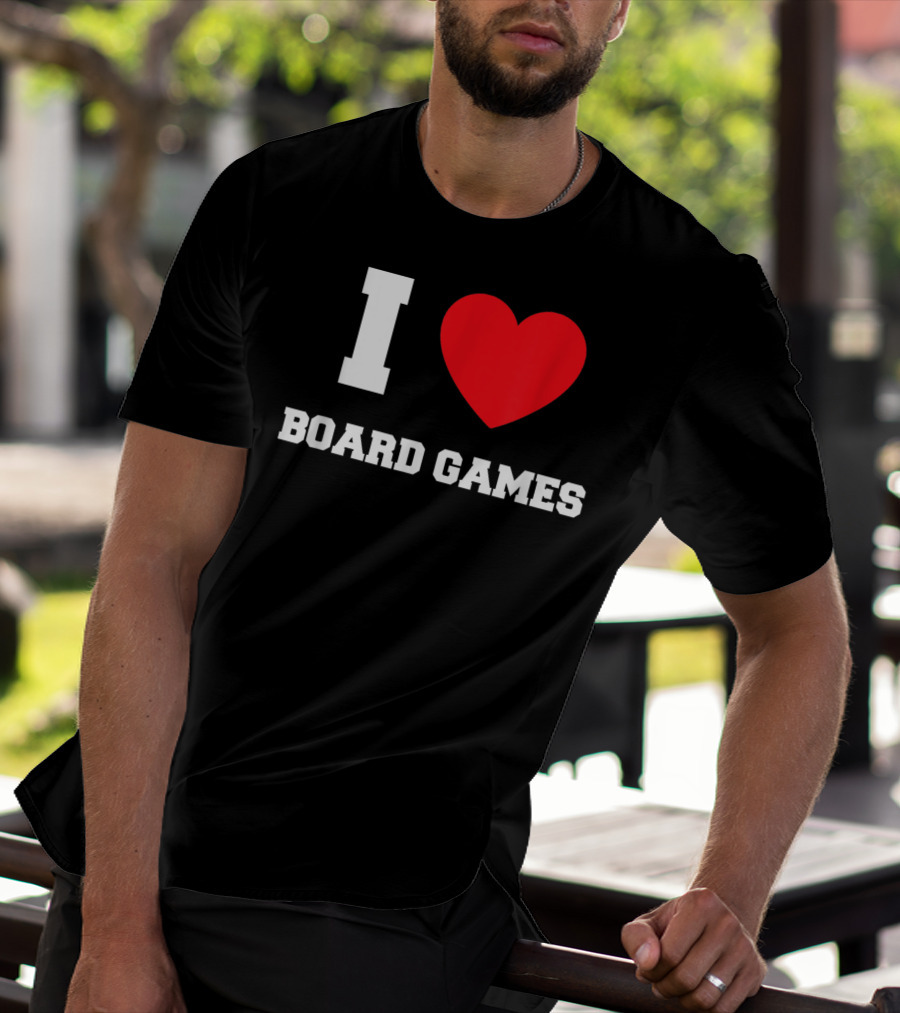 I Heart Board Games T-Shirt