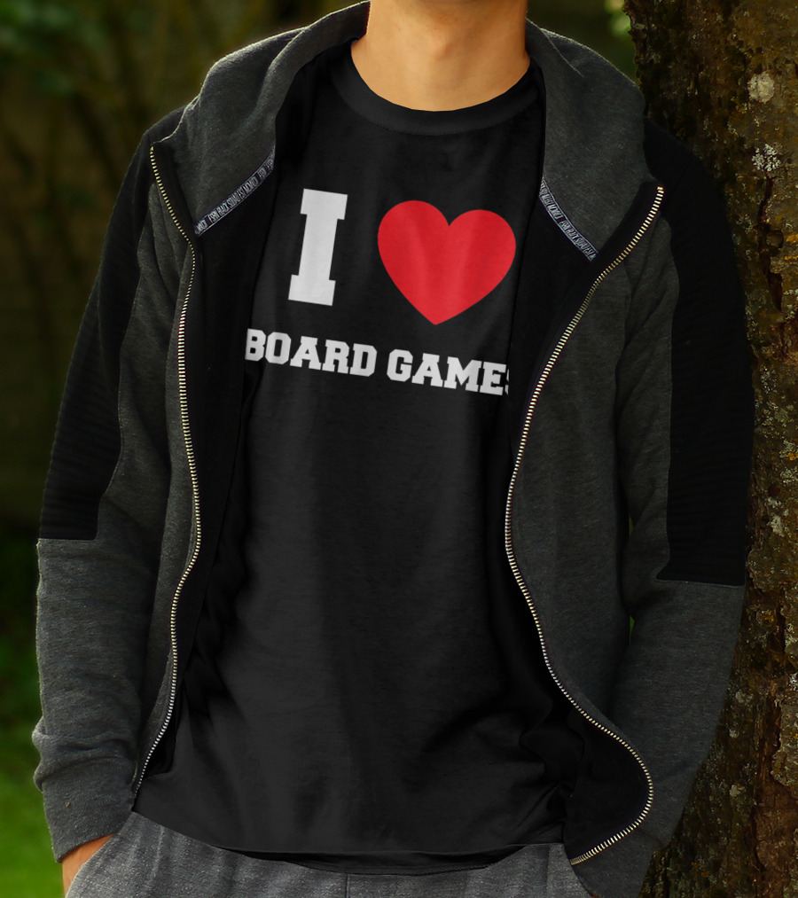 I Heart Board Games T-Shirt