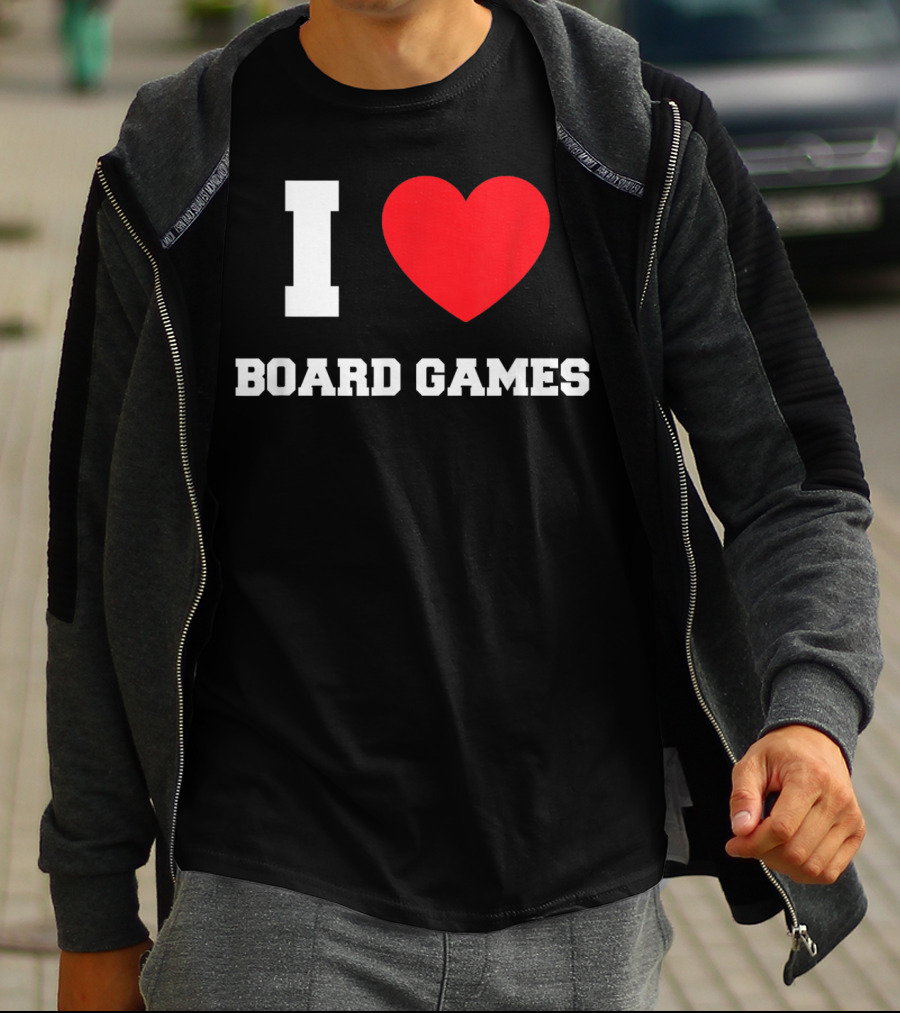 I Heart Board Games T-Shirt