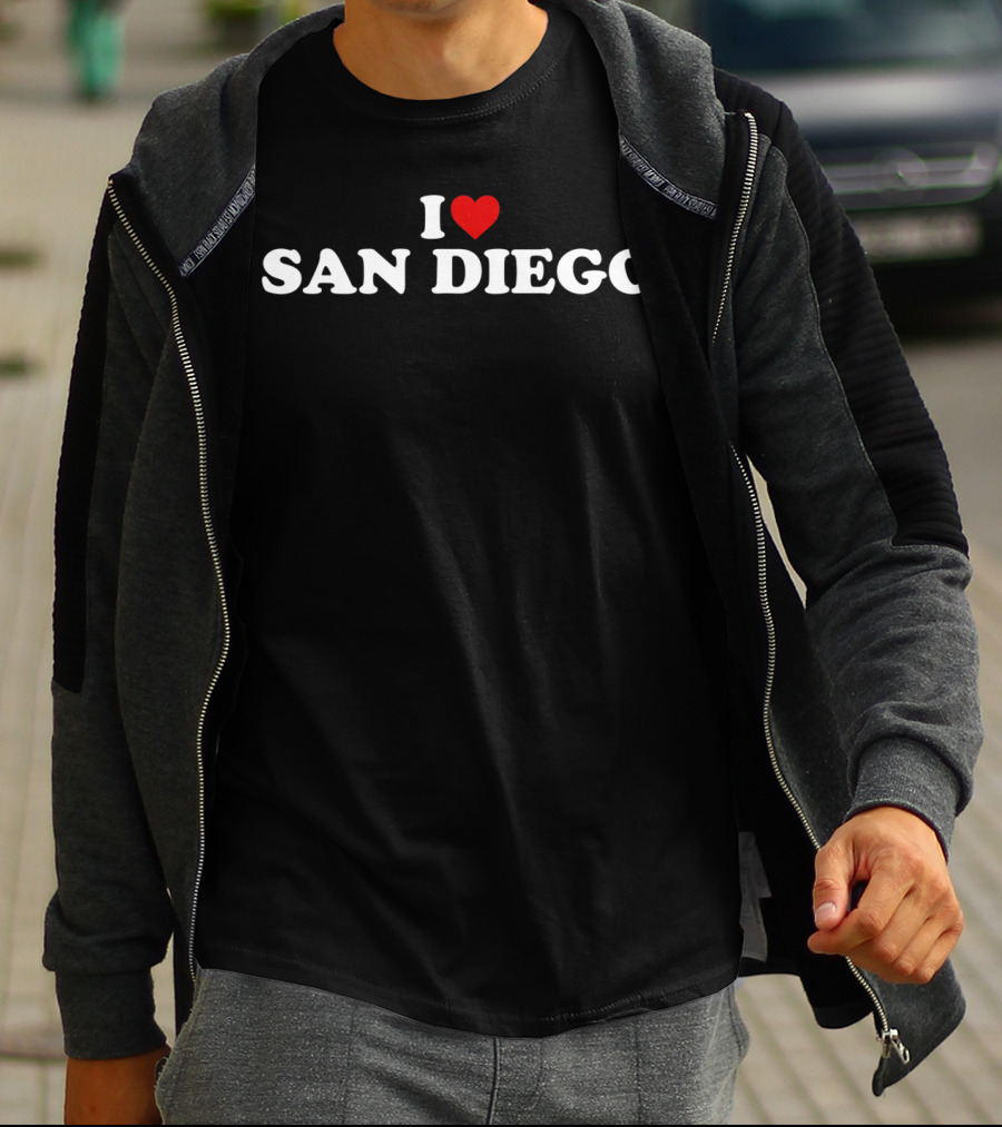 I Love Heart San Diego T-Shirt