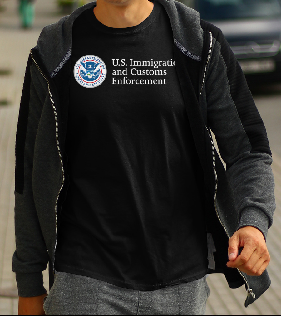 U.S. Immigration And Customs Enforcement ICE Homeland Security Seal T-Shirt
