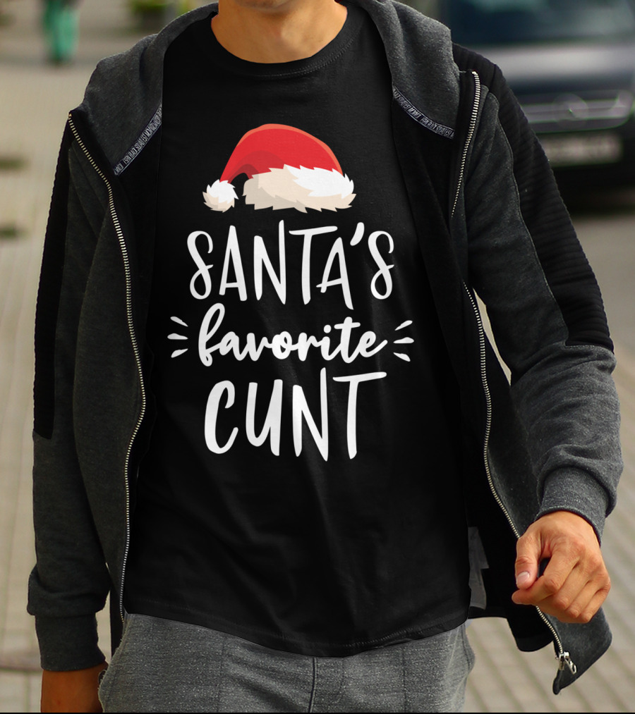 Santa's Favorite Cunt T-Shirt