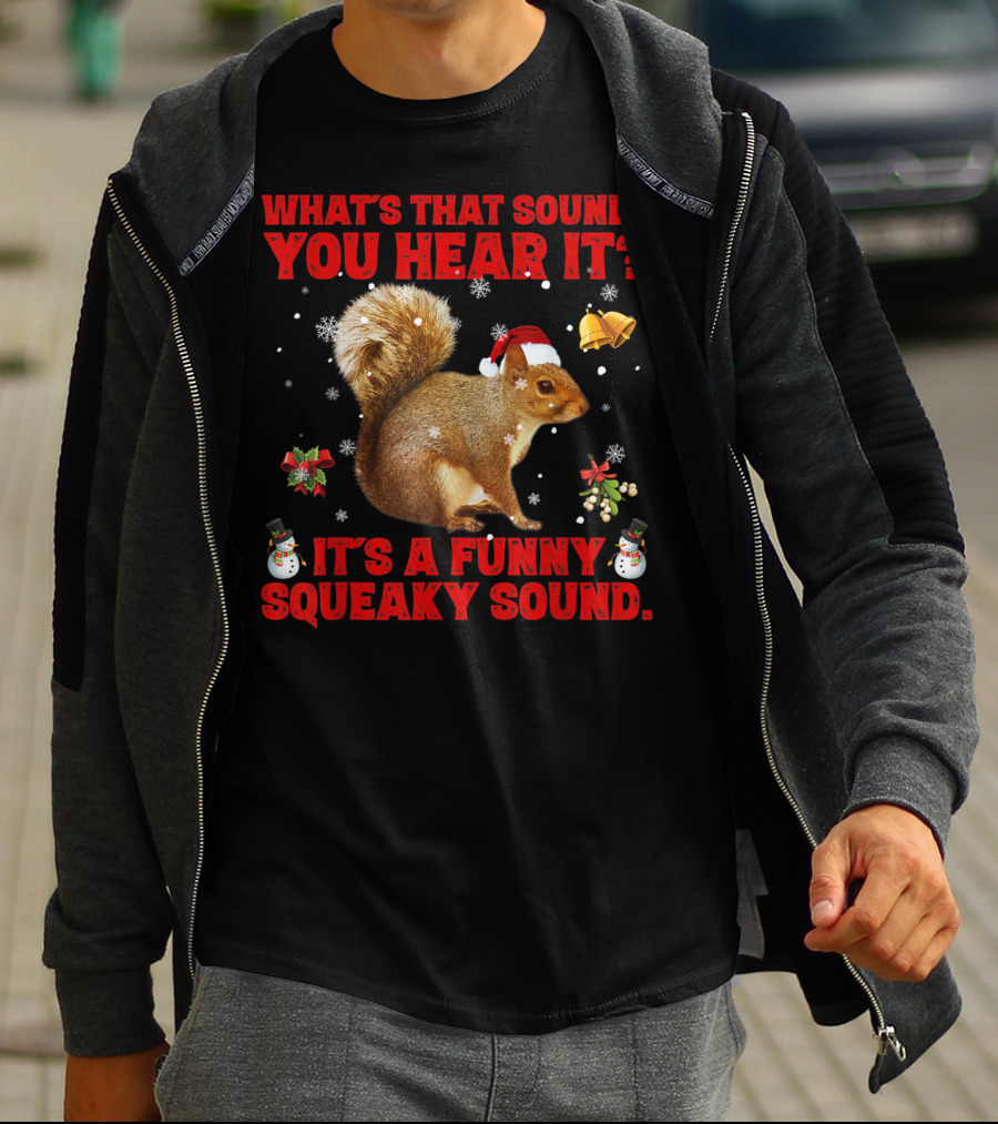 What's That Sound? You Hear It? It's A Funny Squeaky Sound T-Shirt