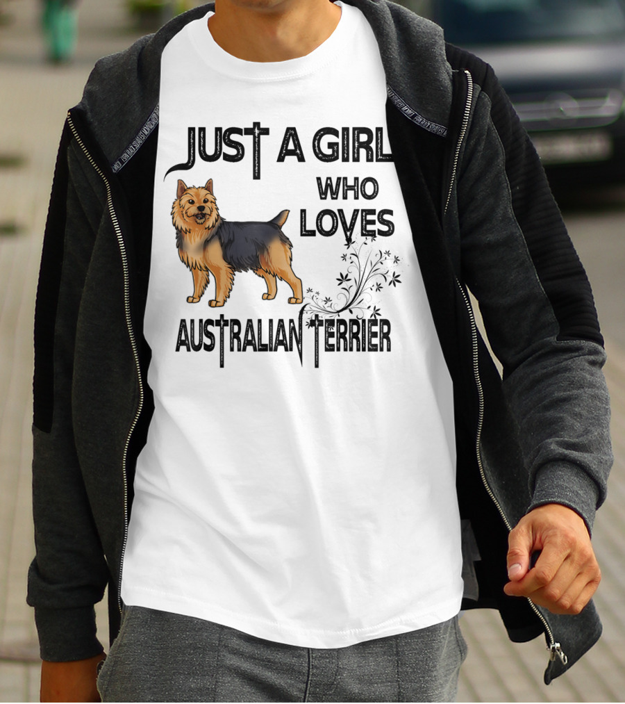 Just A Girl Who Loves Australian Terrier T-Shirt