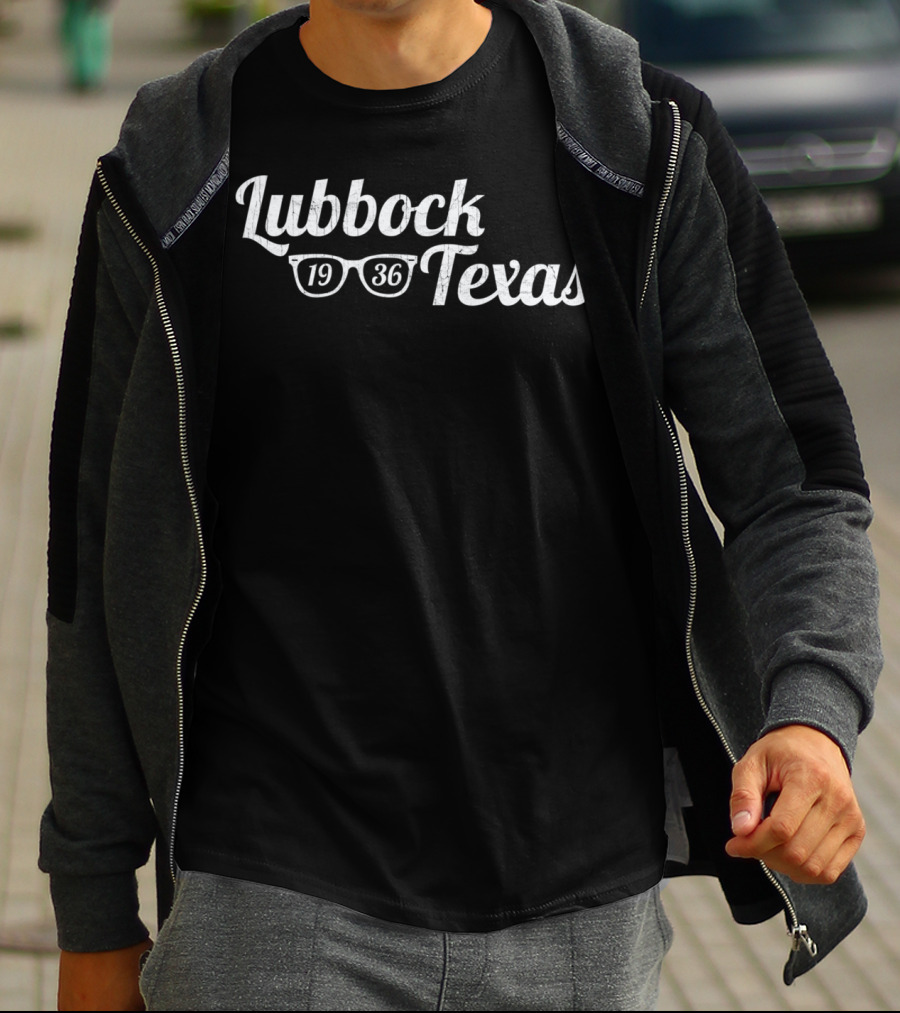 Lubbock Texas 1936 Sunglasses T-Shirt