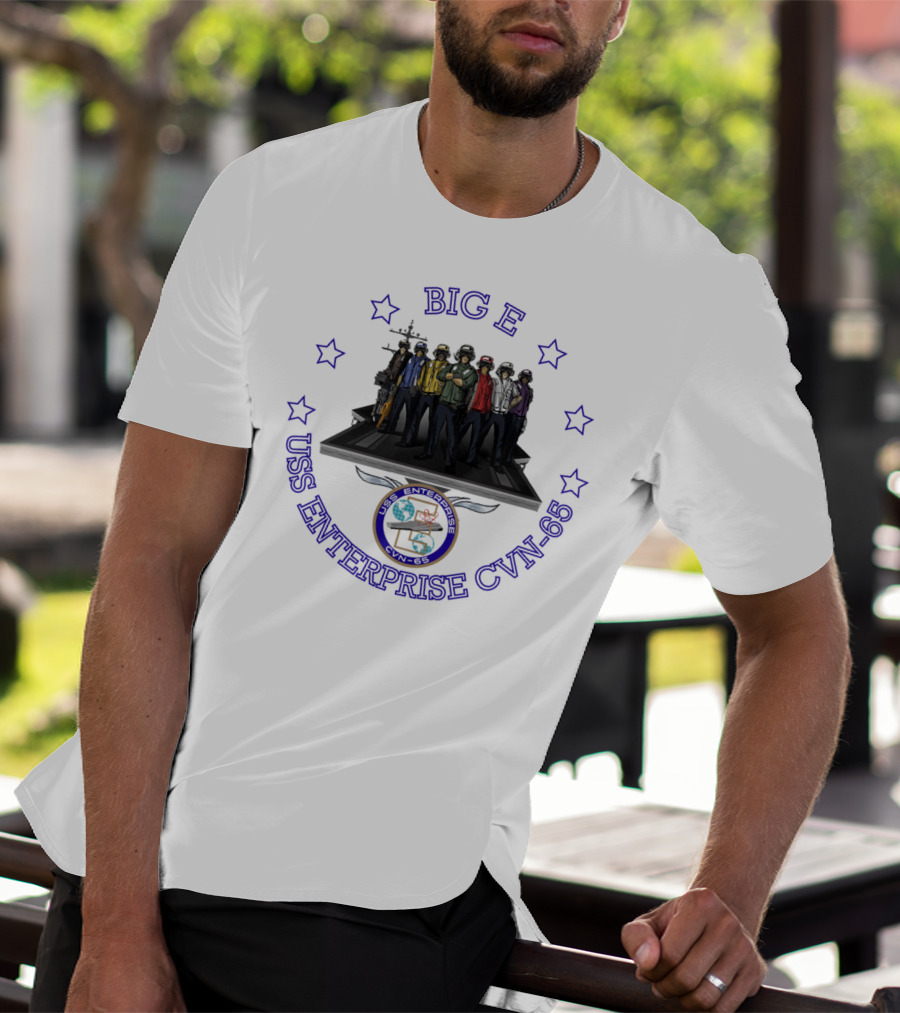 BIG E USS Enterprise CVN-65 T-Shirt