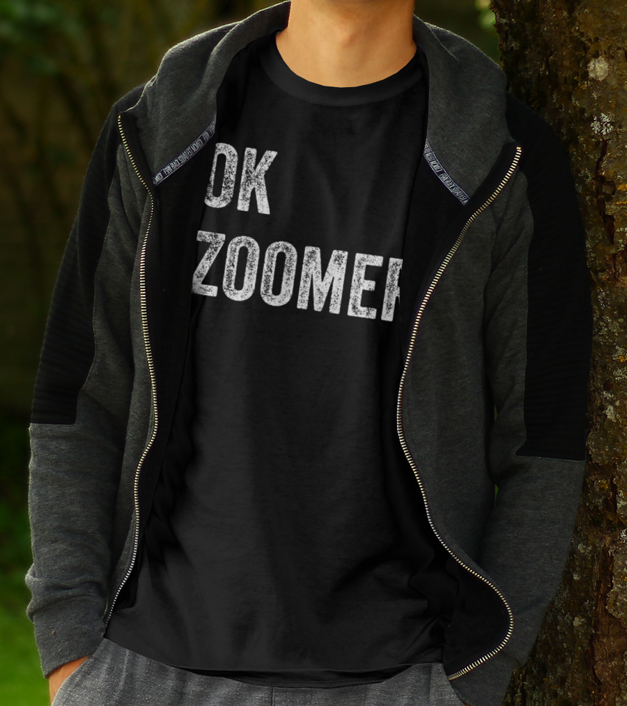 OK Zoomer Funny Generation Z Millennial Gen T-Shirt