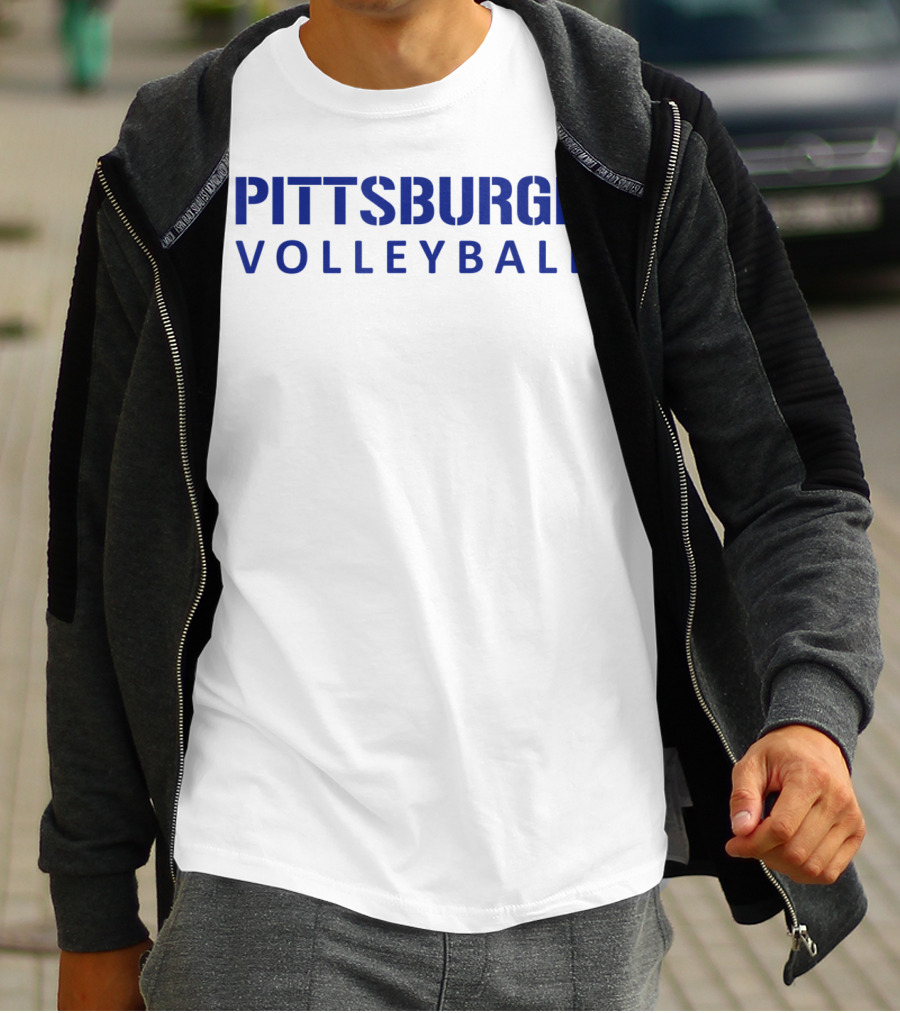 Pittsburgh Volleyball Block T-Shirt