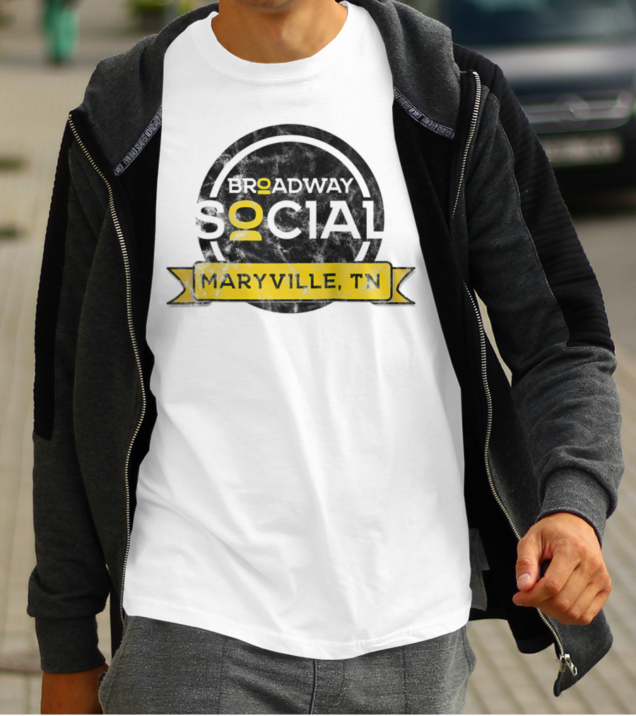Broadway Social Maryville TN T-Shirt