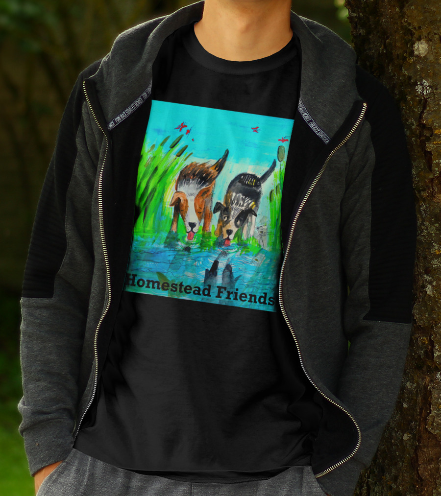 Homestead Friends Adorable Animals On The Homestead T-Shirt