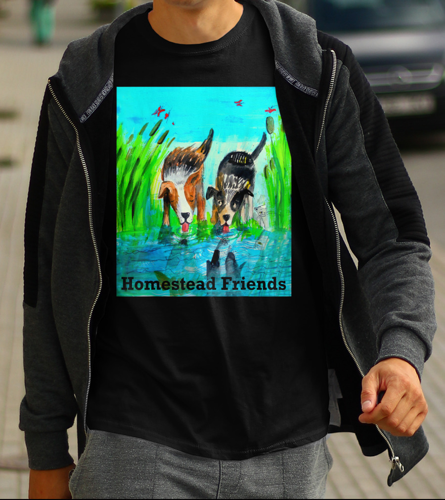 Homestead Friends Adorable Animals On The Homestead T-Shirt