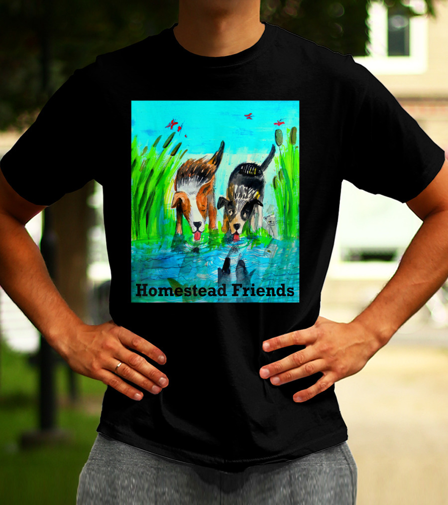 Homestead Friends Adorable Animals On The Homestead T-Shirt