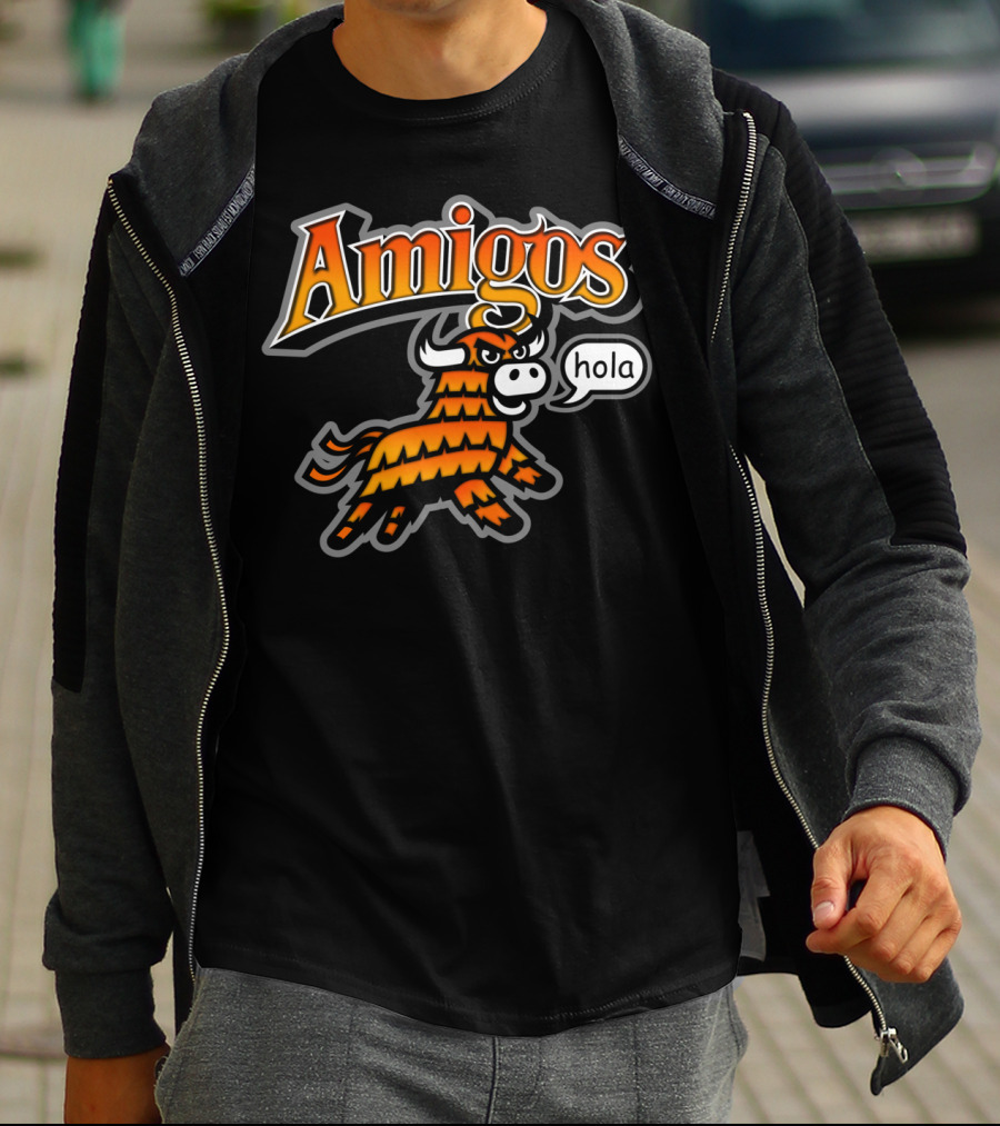 Amigos Hola Pinata Softball T-Shirt