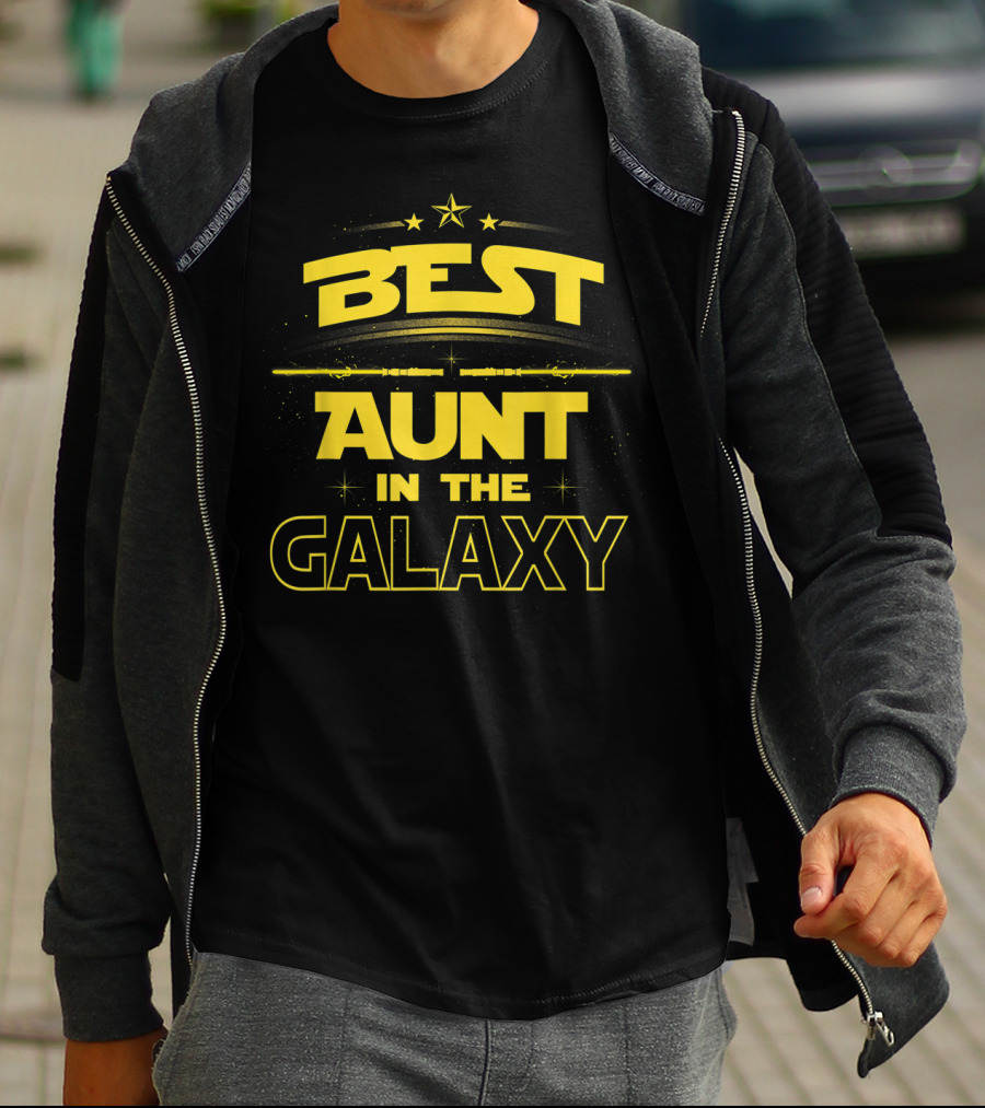 Best Aunt In The Galaxy Star Wars Inspired Mother's Day Gift T-Shirt