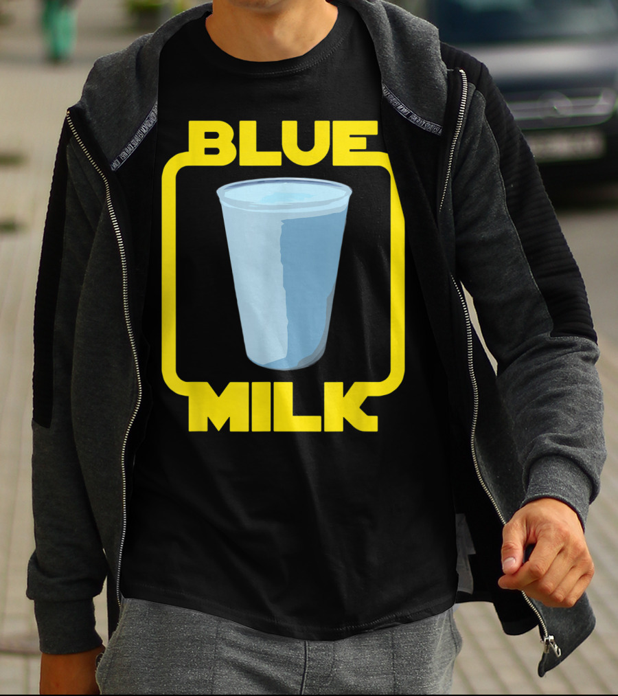 Blue Milk Star Wars Iconic Drink T-Shirt