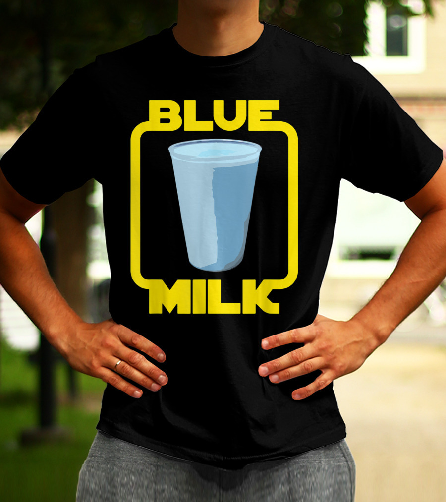 Blue Milk Star Wars Iconic Drink T-Shirt
