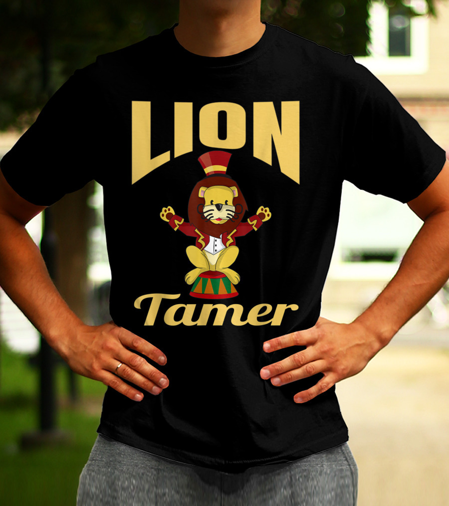 Lion Tamer Circus Costume Lion Tamer T-Shirt