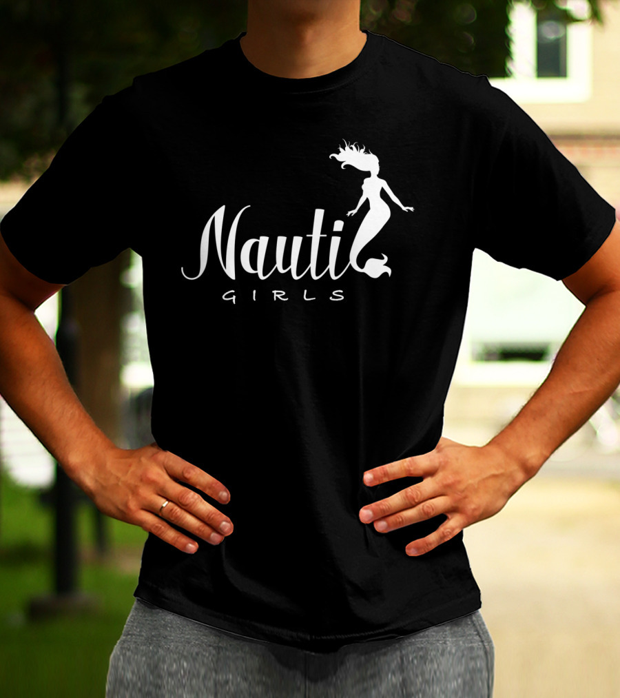 Nauti Girls Cruise Mermaid Trip Vacation T-Shirt