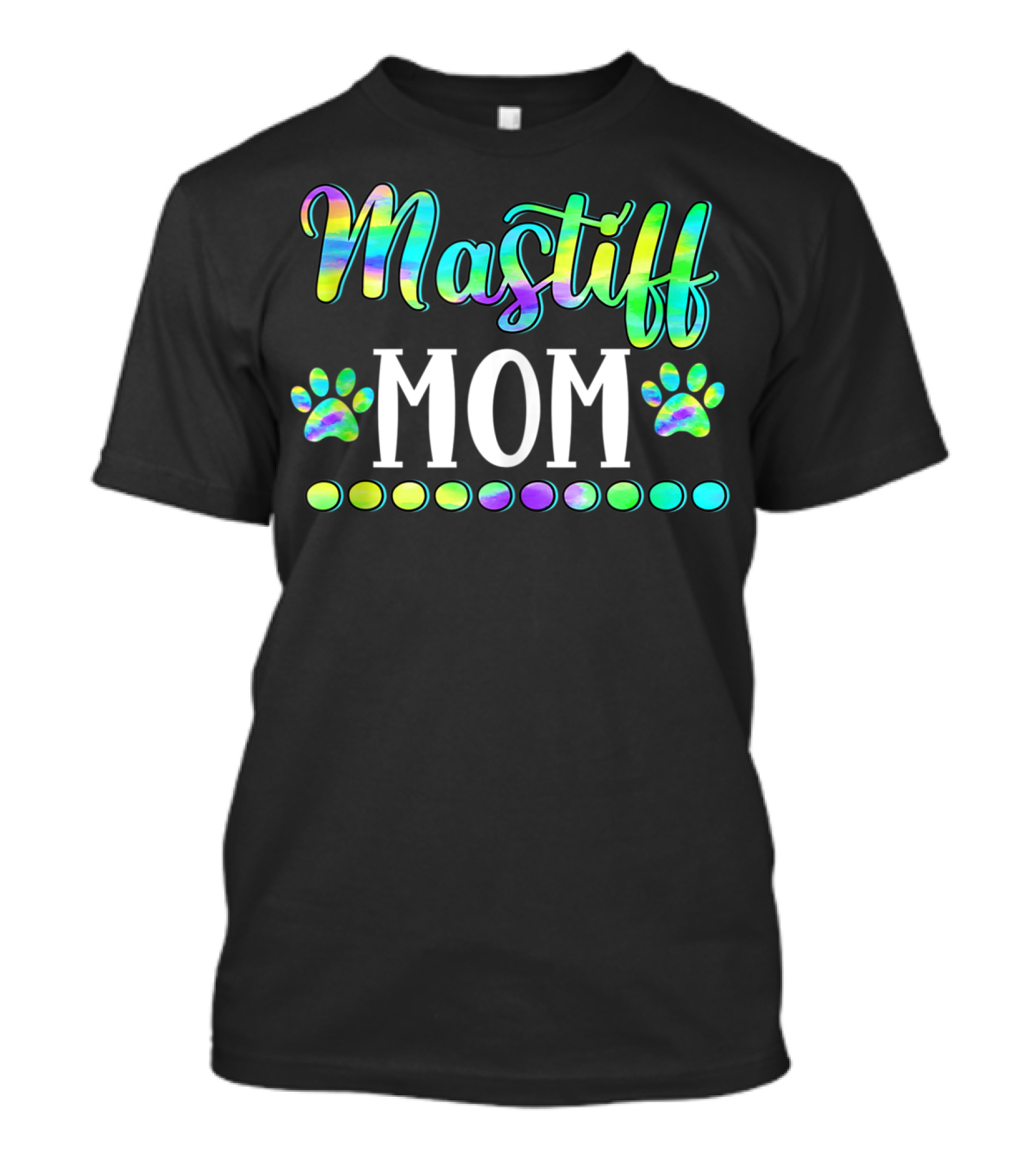 Mastiff Mom Cute Dog Owner Lover Mother Mas T-Shirt