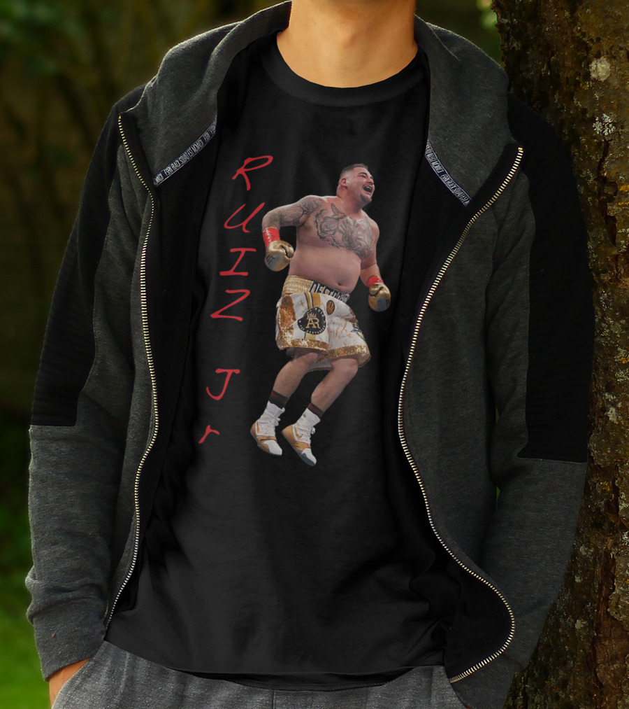 Extended Lunch Break Ruiz Jr Destroyer Boxing T-Shirt