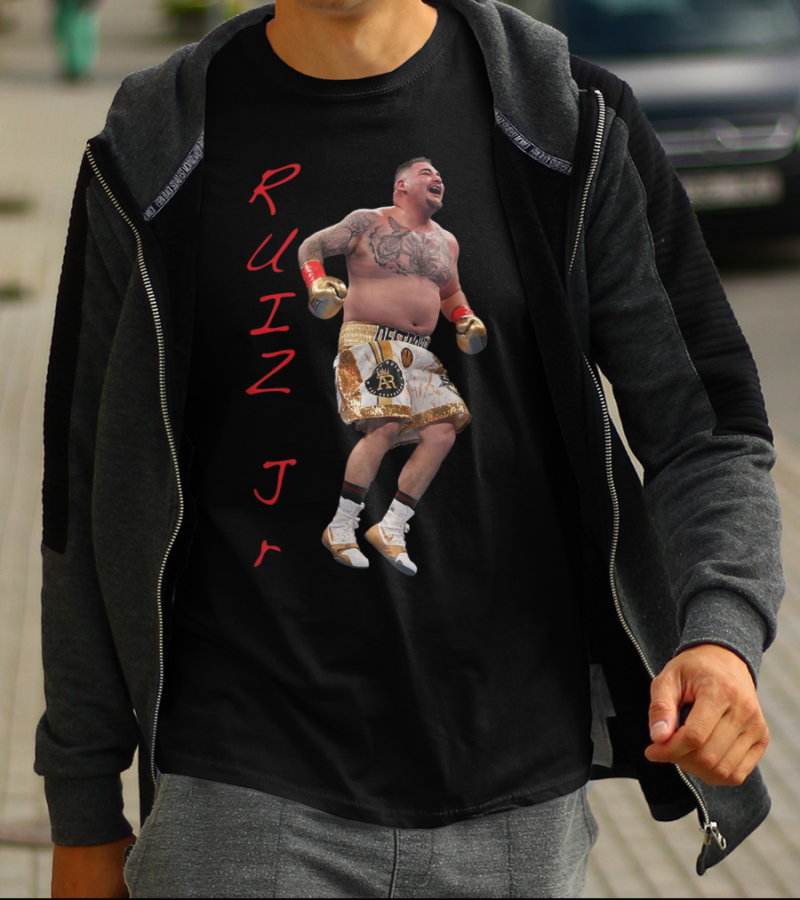 Extended Lunch Break Ruiz Jr Destroyer Boxing T-Shirt