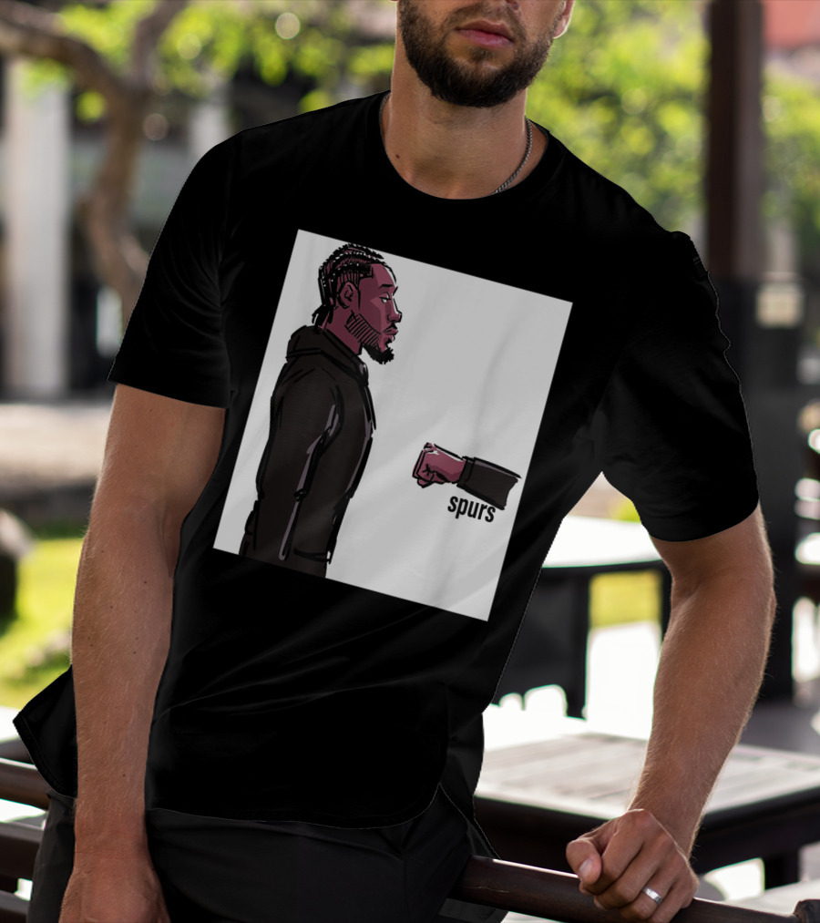 Funny Man Declines Dap Spurs T-Shirt