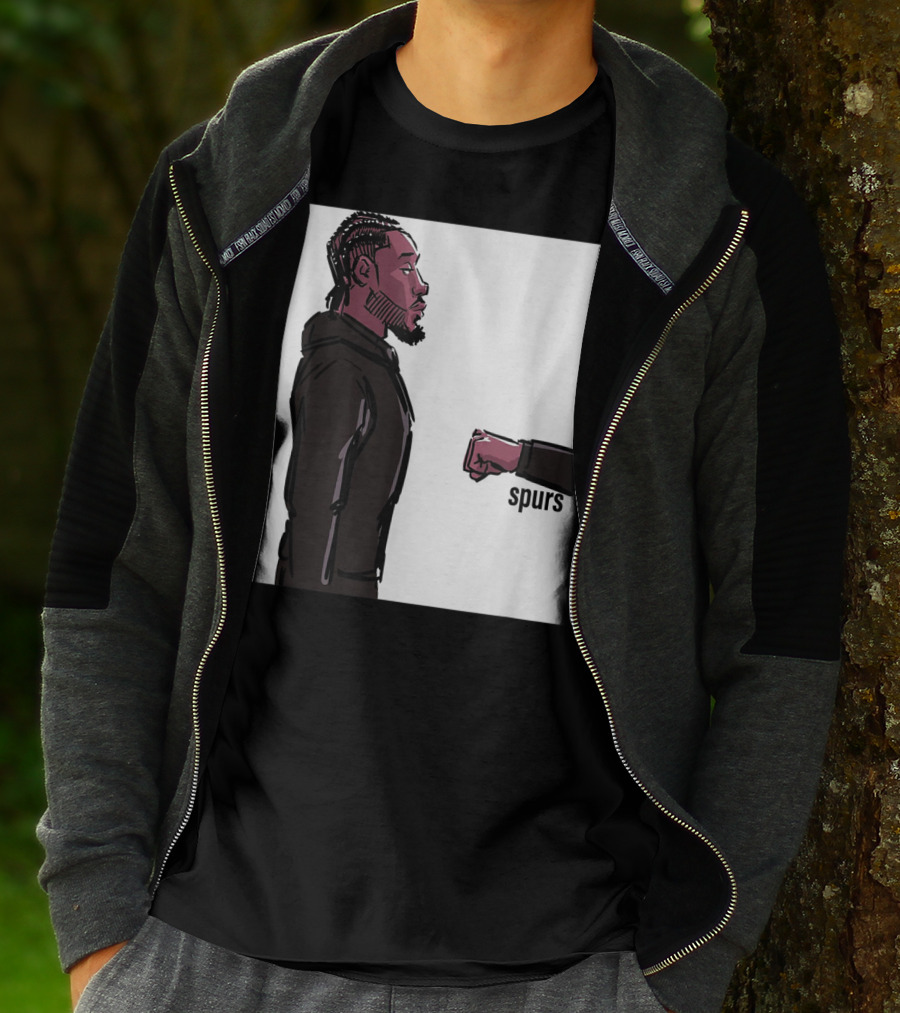 Funny Man Declines Dap Spurs T-Shirt