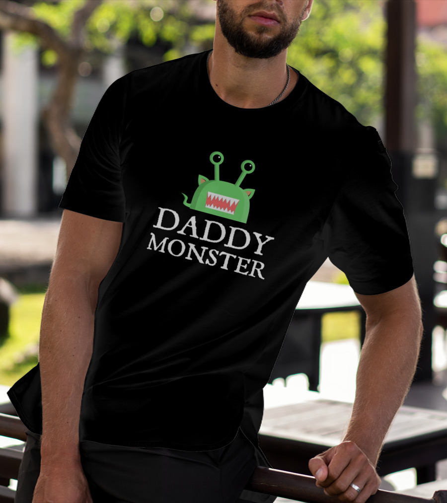 Daddy Monster Family Halloween Costume Mens Shirt Monster Daddy T-Shirt