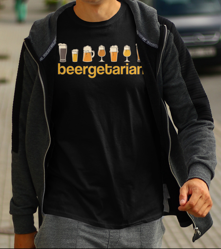 Beergetarian Funny Craft Beer Brewery Lovers T-Shirt