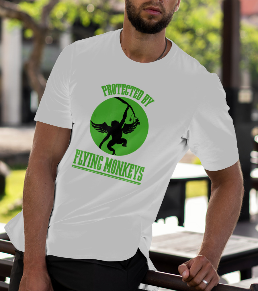 Oz Wicked Witch Protected By Flying Monkeys Wizard Of T-Shirt