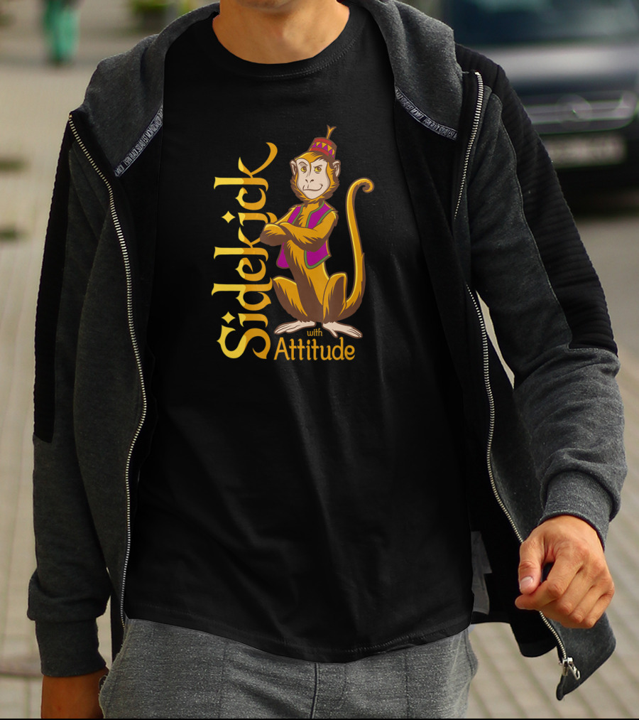 Disney Aladdin Live Action Abu Sidekick With Attitude T-Shirt