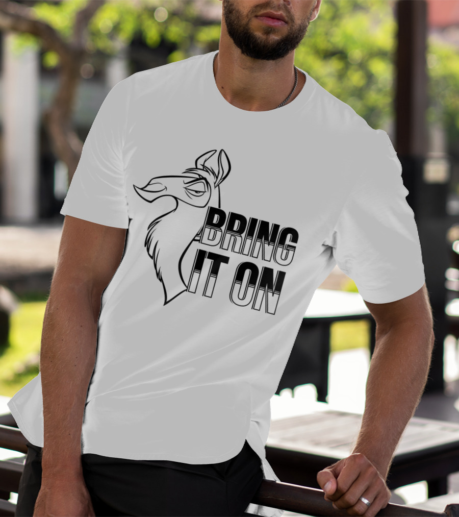 Disney Emperor's New Groove Kuzco Llama Bring It On T-Shirt