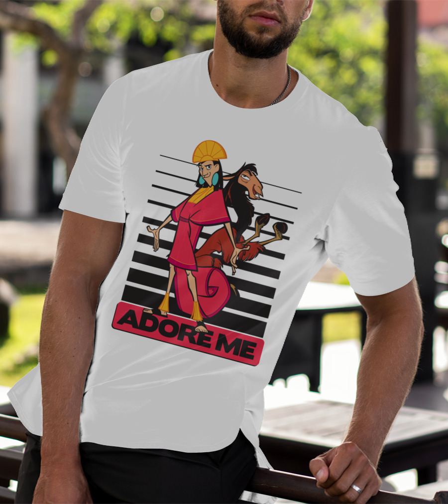 Disney Emperor's New Groove Kuzco Adore Me Stripes T-Shirt