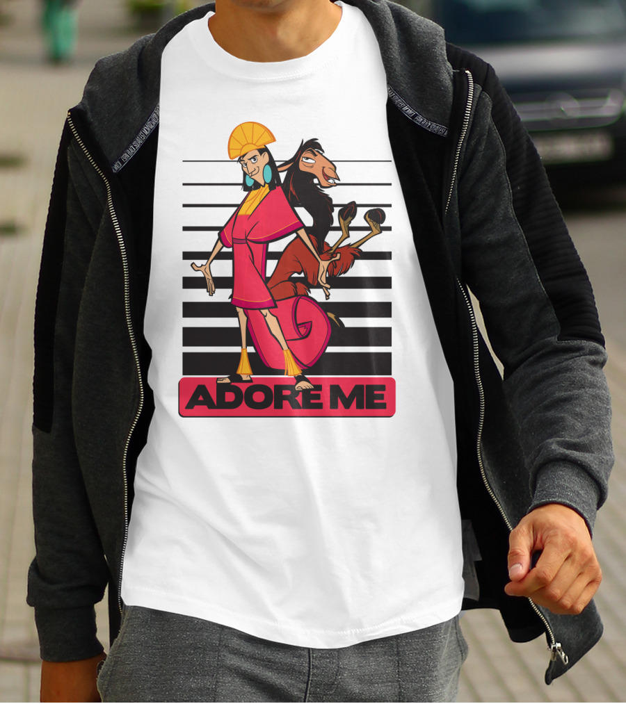 Disney Emperor's New Groove Kuzco Adore Me Stripes T-Shirt