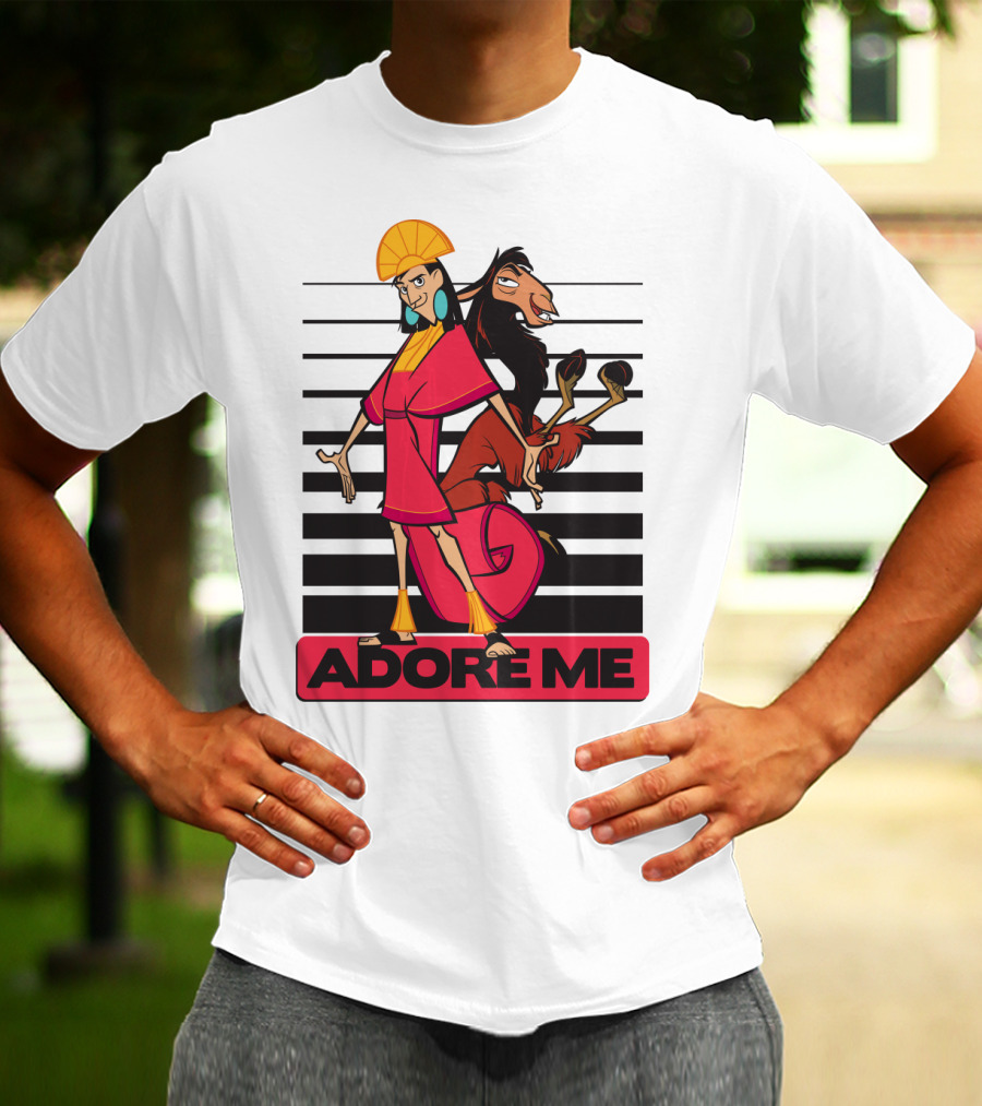 Disney Emperor's New Groove Kuzco Adore Me Stripes T-Shirt